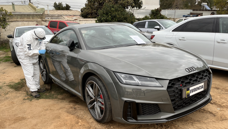Los nuevos antecedentes del millonario robo a automotora en Viña del Mar: un detenido y los 17 automóviles Audi recuperados
