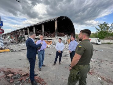Comitiva del Partido Republicano visitó zonas afectadas por la guerra en Ucrania: "Chile puede y debe hacer más"