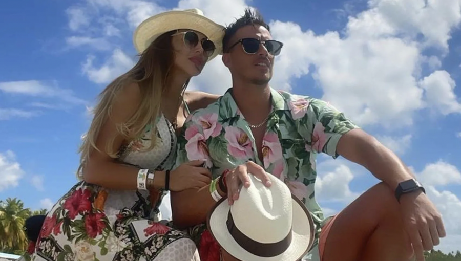 Marité Matus y Camilo Huerta celebran juntos su primer aniversario: “Gracias”