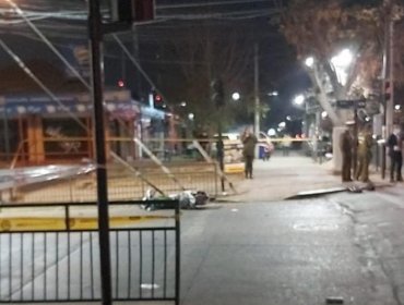 Motorista de Carabineros fallece tras ser colisionado por un vehículo cuando concurría a un procedimiento en La Florida