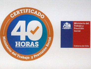 Gobierno lanza el "Sello 40 Horas" que destaca a las empresas en Chile que ya aplican la medida