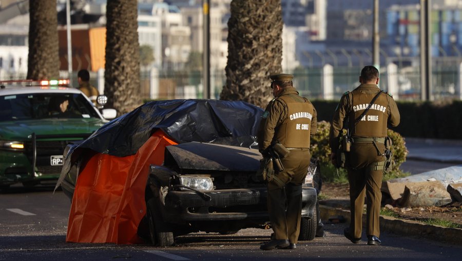 Joven de 25 años pierde la vida tras protagonizar violento accidente de tránsito en el plan de Valparaíso