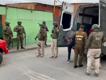20 detenidos y 18 domicilios allanados dejó macro operativo en el sector norte de Antofagasta