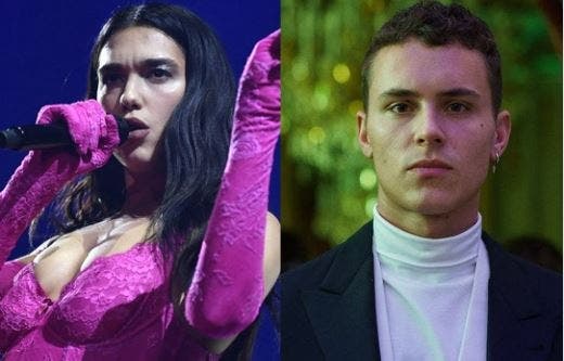 Este es el vídeo que muestra posible romance entre Dua Lipa y el actor Arón Piper