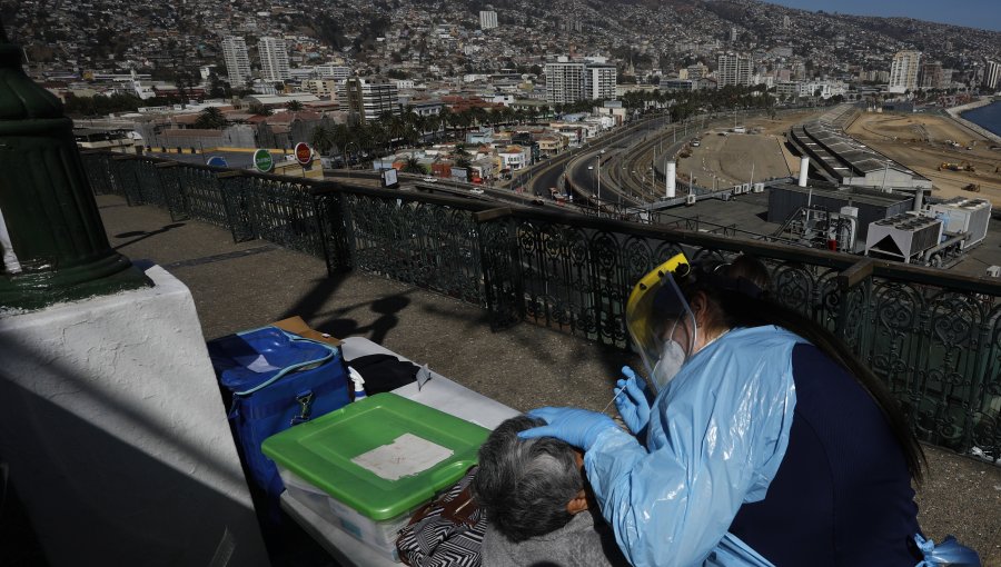 Se reportan 8.364 nuevos casos de Covid en Chile: Región de Valparaíso tiene la incidencia actual más alta por 100 mil habitantes