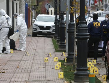 351 homicidios se han registrado en Chile en lo que va del año: Un 26,7% más que el 2021