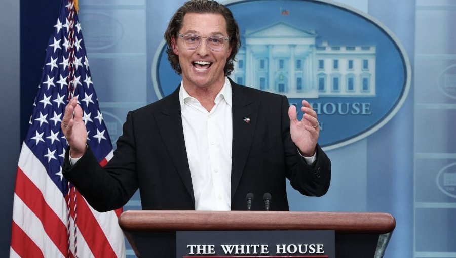 Matthew McConaughey realizó emotivo discurso en la Casa Blanca con el que pidió mayor “responsabilidad con las armas”