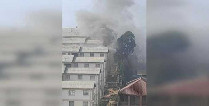 Villa Alemana: Al menos dos departamentos son alcanzados por las llamas en incendio