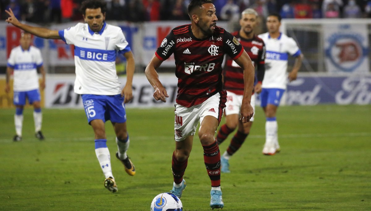 El lateral chileno de Flamengo, Mauricio Isla (@mauricioislaoficial44),  tuvo un bonito gesto con @ulc_oficial tras el encuentro que jugaron…