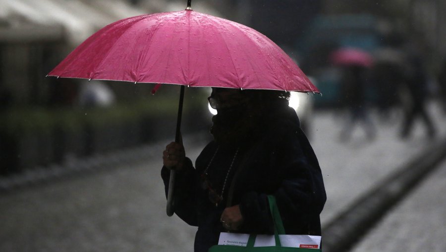 Pronostican precipitaciones durante la próxima semana para la región Metropolitana