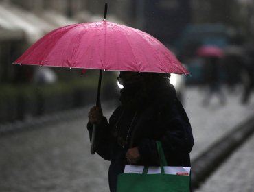 Pronostican precipitaciones durante la próxima semana para la región Metropolitana