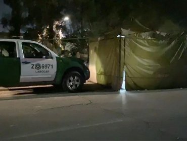 Encuentran cuerpo en zanja en camino Lo Boza de Pudahuel: su data de muerte sería de 3 o 4 días