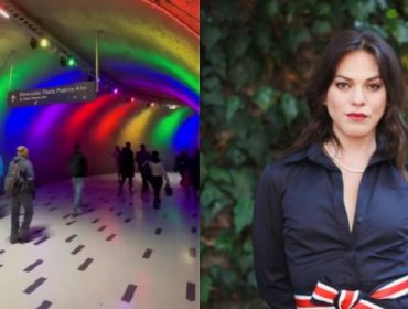 Daniela Vega cuestionó intervención del Metro de Santiago en homenaje a comunidad LGBTIQA+: “Las paredes se derriban dando oportunidades”