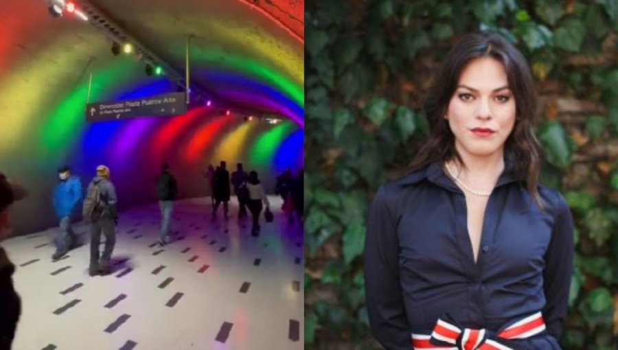 Daniela Vega cuestionó intervención del Metro de Santiago en homenaje a comunidad LGBTIQA+: “Las paredes se derriban dando oportunidades”