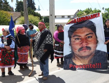 Ex carabinero condenado por el homicidio de Camilo Catrillanca recibió el beneficio de libertad vigilada intensiva