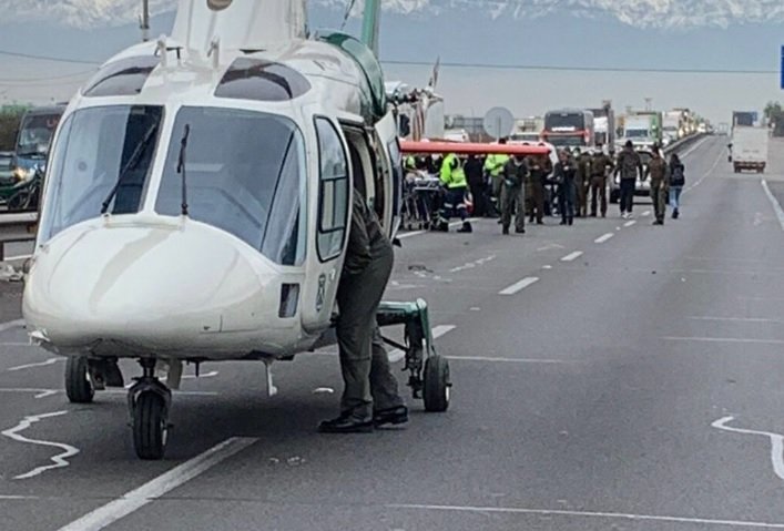 Dos adultos mayores fueron baleados durante intento de asalto a camión en la ruta 68: uno se encuentra en estado grave