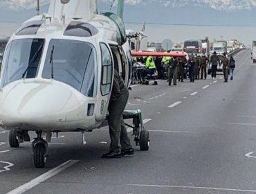 Dos adultos mayores fueron baleados durante intento de asalto a camión en la ruta 68: uno se encuentra en estado grave