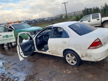 Detienen a hombre que evadió control vehicular y disparó en contra de carabineros en Carahue