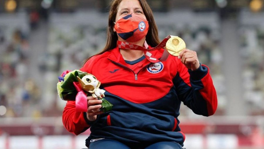 La atleta paralímpica Francisca Mardones se adjudicó el Premio Nacional de Deportes 2021