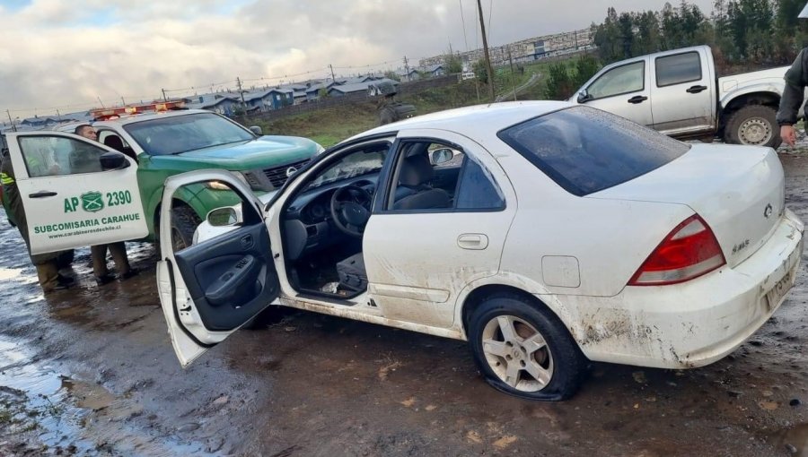 Detienen a hombre que evadió control vehicular y disparó en contra de carabineros en Carahue