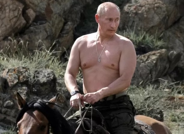 La respuesta de Vladimir Putin a las mofas de los líderes del G7 por sus fotos a torso desnudo