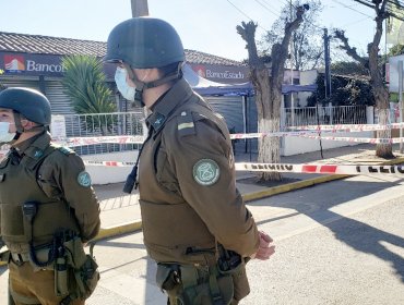 Fuerza de Tarea de Carabineros reforzará la seguridad en Puchuncaví tras asesinato en céntrica sucursal bancaria