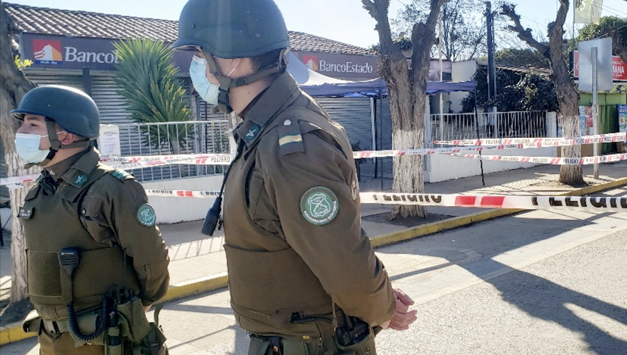 Fuerza de Tarea de Carabineros reforzará la seguridad en Puchuncaví tras asesinato en céntrica sucursal bancaria