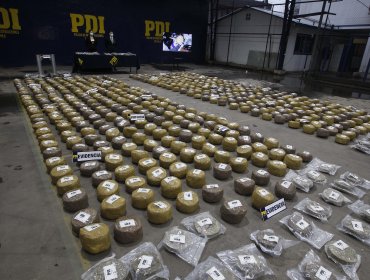 Desarticulan organización criminal que internaba droga a la región Metropolitana desde el norte del país