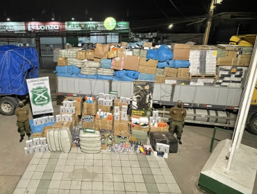 Detienen a delincuente que robó camión con artículos electrónicos avaluados en $800 millones en Alto Hospicio