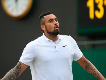 Nick Kyrgios elogia a Cristian Garin en la antesala del partido por cuartos en Wimbledon