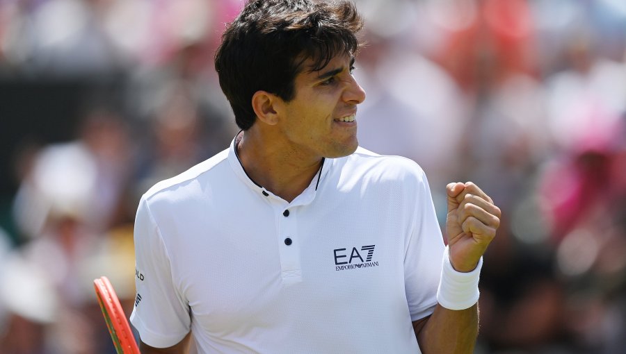 Cristian Garin avanzó a cuartos de final de Wimbledon tras maratónico partido donde salvó dos match points