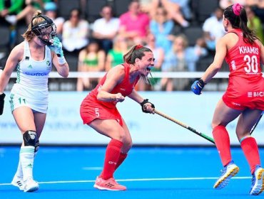 Las Diablas derrotaron a Irlanda y consiguieron su primera victoria en un Mundial de hockey