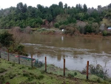 Declaran Alerta Amarilla por amenaza de desborde del río Rahue en Osorno