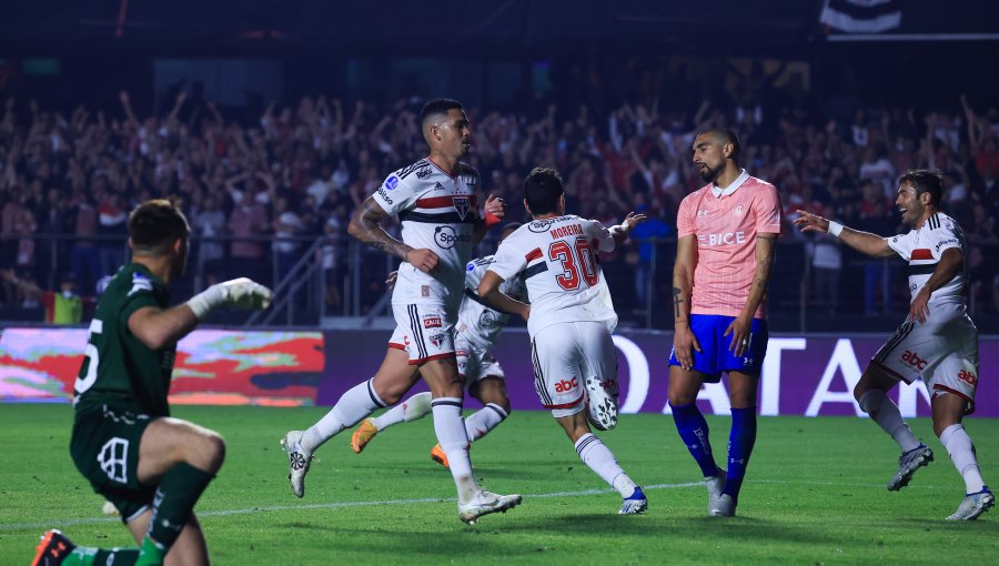 La UC le dice adiós a la Copa Sudamericana en octavos tras dura derrota ante São Paulo