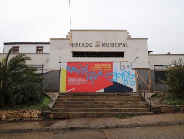Un avance del 85% presenta la rehabilitación del Mercado Barón de Valparaíso: será para uso comunitario