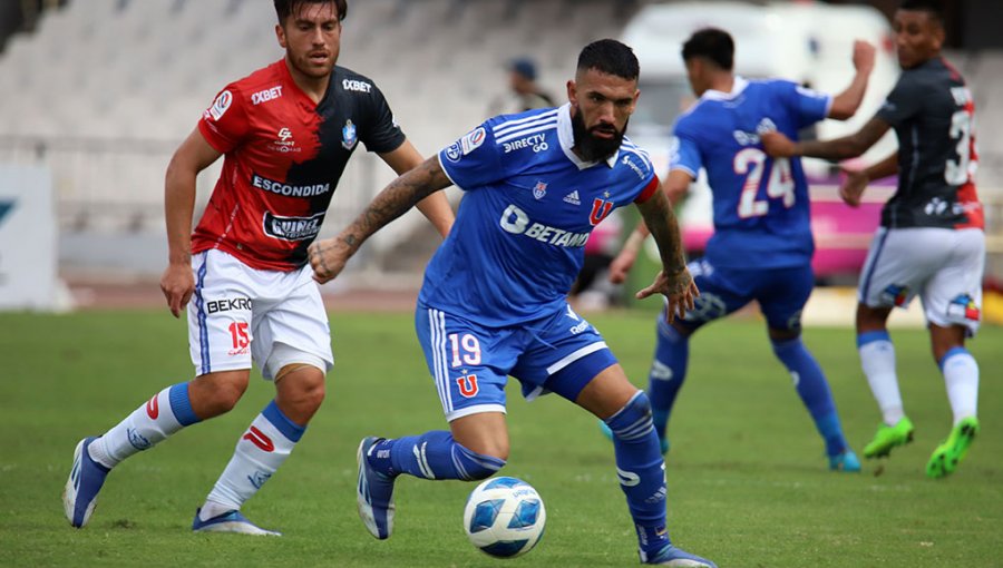 Universidad de Chile y Antofagasta empataron en el norte en un partido con infartante final