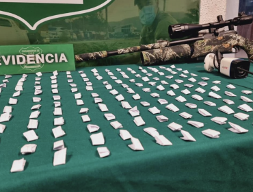 Detienen a microtraficante que solía amedrentar con armamento largo a sus vecinos en Llay Llay