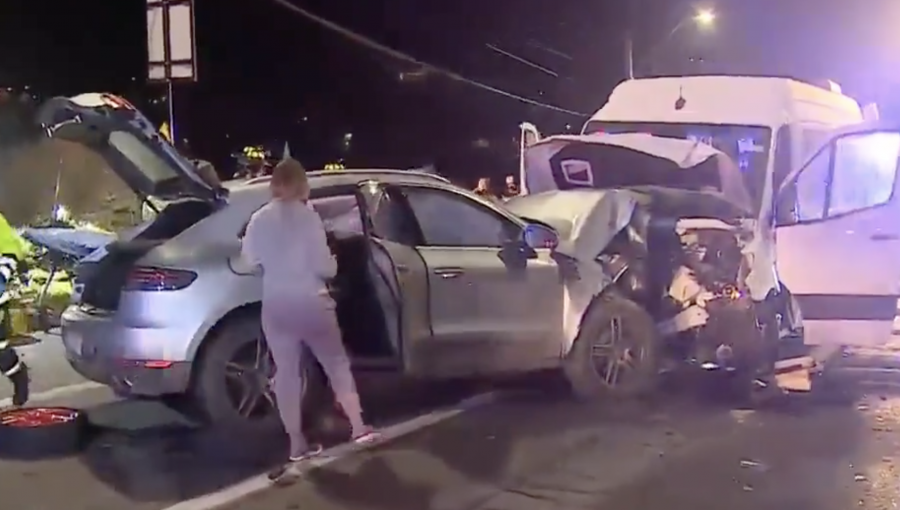10 lesionados deja violenta colisión múltiple en Lo Barnechea: causante del accidente habría estado bajo los efectos del alcohol