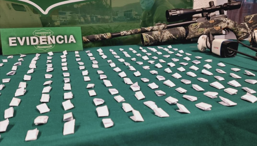 Detienen a microtraficante que solía amedrentar con armamento largo a sus vecinos en Llay Llay