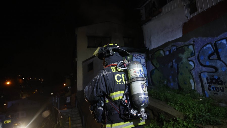 Fatal incendio en Casablanca: Hombre murió calcinado en incendio en sector Mundo Nuevo