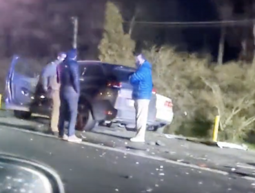 Muere conductor que protagonizó violento choque contra el tránsito en la ruta 68 en Pudahuel