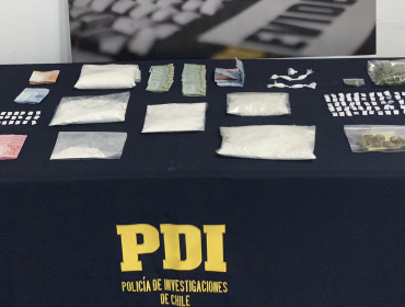 Desbaratan clanes familiares dedicados al tráfico de drogas en Putaendo: cuatro personas detenidas en operativo de la PDI