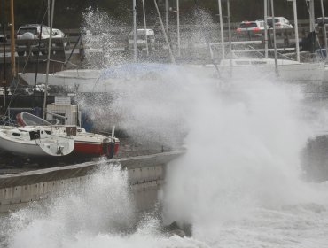 Declararon alerta temprana preventiva entre Coquimbo y Los Lagos por marejadas