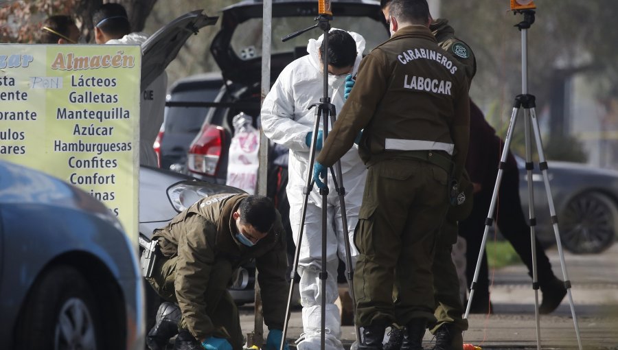 Dos hombres mueren baleados en plena vía pública de Rancagua