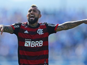 Arturo Vidal se llenó de elogios tras sumar sus primeros minutos con Flamengo