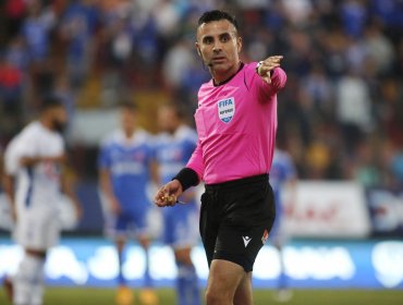 Piero Maza fue designado para arbitrar el Superclásico entre la U y Colo-Colo en Talca