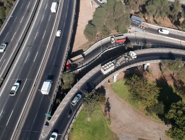 Encerrona en Ruta 5 Sur termina con delincuente baleado: Víctima es funcionario de la Dirección de Aeronáutica