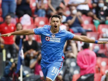 Iván Morales convirtió el gol que le dio la victoria al Cruz Azul en México