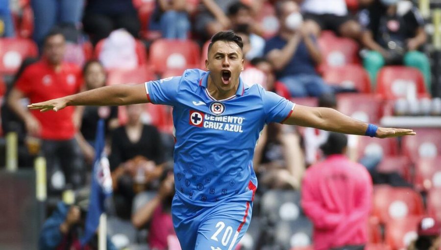 Iván Morales convirtió el gol que le dio la victoria al Cruz Azul en México