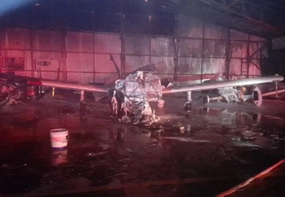 Cuatro avionetas destruidas deja ataque incendiario de la Resistencia Mapuche Malleco al Club Aéreo de Curacautín